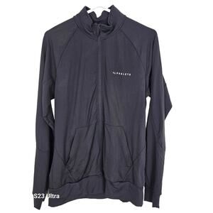 Alphalete Jacket Zip Up Jacket Athletic Jacket Running Jacket Men M Black